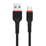 کابل تبدیل USB به microUSB تسکو TC A105 طول 1 متر | مشکی | گارانتی 12 ماهه توسن سیستم