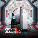 کیس کامپیوتر گیمینگ تسکو مدل GC 4496 | گارانتی 12 ماهه توسن سیستم