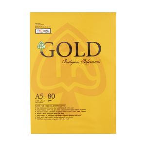 کاغذ A5 گلد بسته 500 عددی | سفید | گارانتی اصالت و سلامت فیزیکی کالا