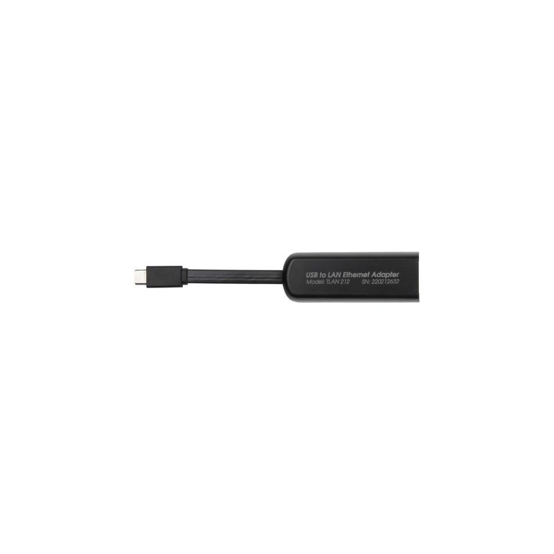 مبدل usb-c به LAN تسکو مدل TLAN 212 | مشکی | گارانتی 12 ماهه توسن سیستم