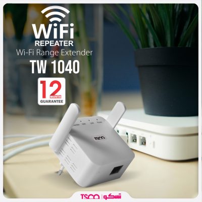 توسعه دهنده بی‌سیم تسکو مدل TW 1040 | گارانتی 12 ماهه توسن سیستم