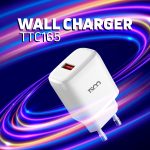 شارژر دیواری 10.5 وات تسکو مدل TTC 165 | مشکی | گارانتی 12 ماهه توسن سیستم