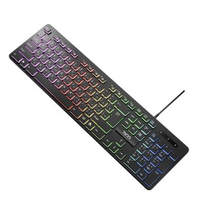 کیبورد تسکو مدل TK 8049 | مشکی | گارانتی 12 ماهه توسن سیستم
