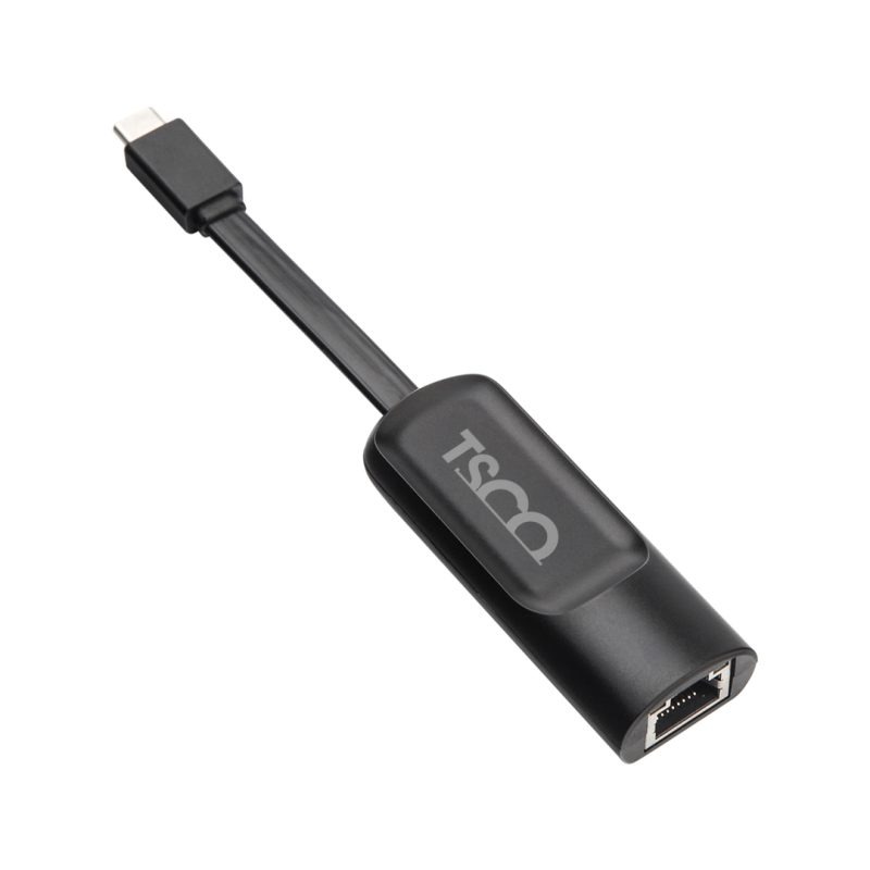 مبدل usb-c به LAN تسکو مدل TLAN 212 | مشکی | گارانتی 12 ماهه توسن سیستم