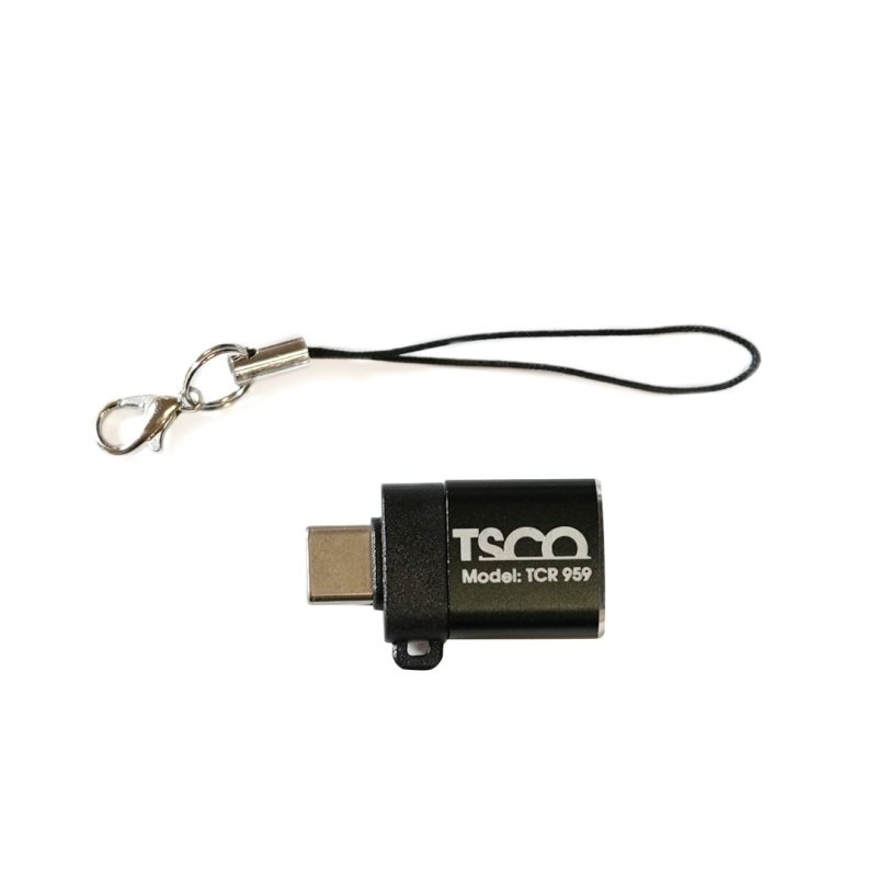 کابل تبدیل USB به USB-C تسکو مدل TCR 959 | مشکی | سرویس ویژه دیجی کالا: 7 روز تضمین بازگشت کالا