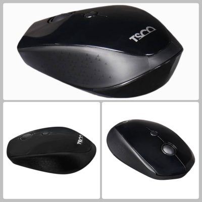 ماوس بی سیم تسکو مدل TM 729W | مشکی | گارانتی 12 ماهه توسن سیستم