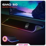 ماوس پد مخصوص بازی تسکو مدل GMO 50 | مشکی | گارانتی 12 ماهه توسن سیستم