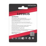 فلش مموری لوتوس مدل L-820 ظرفیت 32گیگابایت بارابط USB2.0 | طلایی | سرویس ویژه دیجی کالا: 7 روز تضمین بازگشت کالا