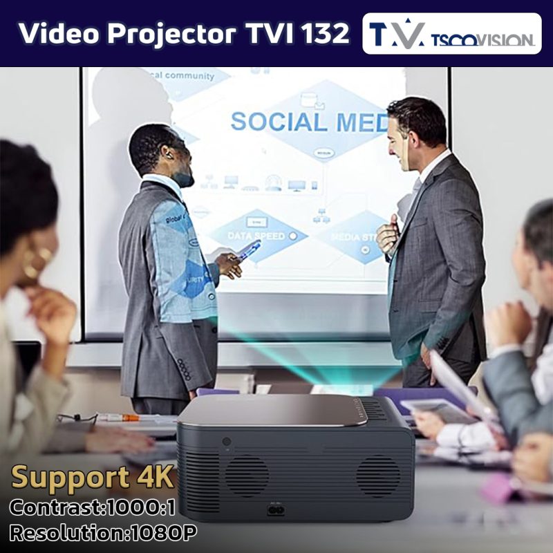 ویدیو پروژکتور تسکو مدل TVI 132 | خاکستری | گارانتی 12 ماهه توسن سیستم