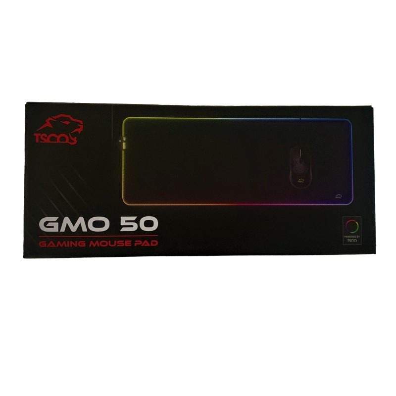 ماوس پد مخصوص بازی تسکو مدل GMO 50 | مشکی | گارانتی 12 ماهه توسن سیستم