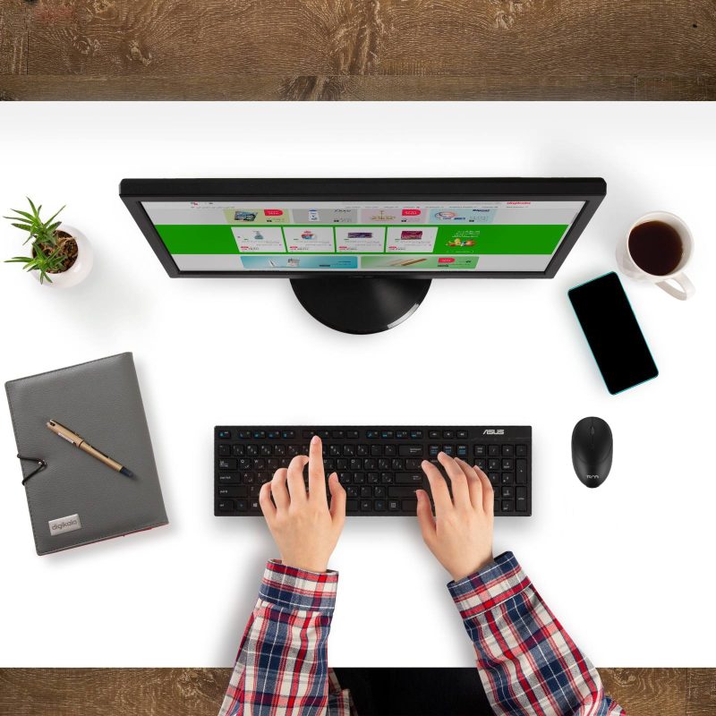 ماوس بی سیم تسکو مدل TM 649W | مشکی | گارانتی 12 ماهه توسن سیستم