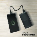 پاوربانک تسکو مدل TP 810 ظرفیت 10000 میلی آمپر ساعت | مشکی | گارانتی 12 ماهه توسن سیستم