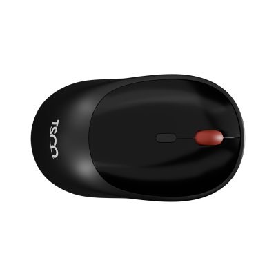 ماوس بی سیم تسکو مدل TM 672W | مشکی | گارانتی 12 ماهه توسن سیستم