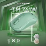 ماوس بی سیم تسکو مدل TM 741W | سفید | گارانتی 12 ماهه توسن سیستم